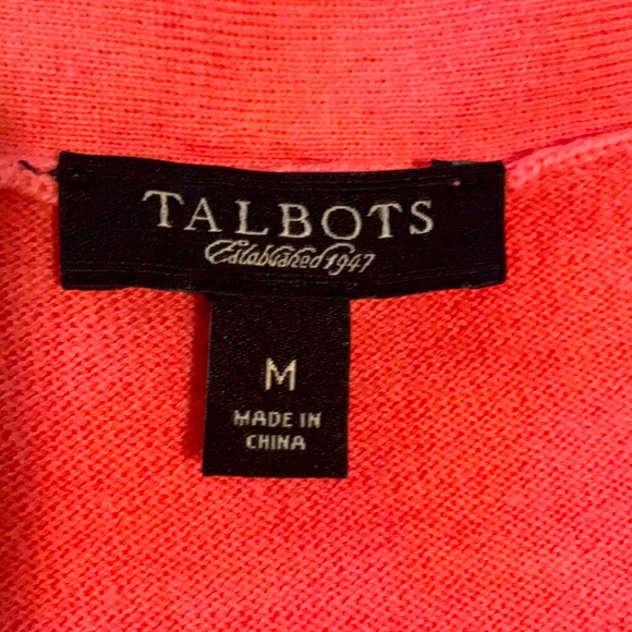Talbots crystal button down sweater - Picture 4 of 4